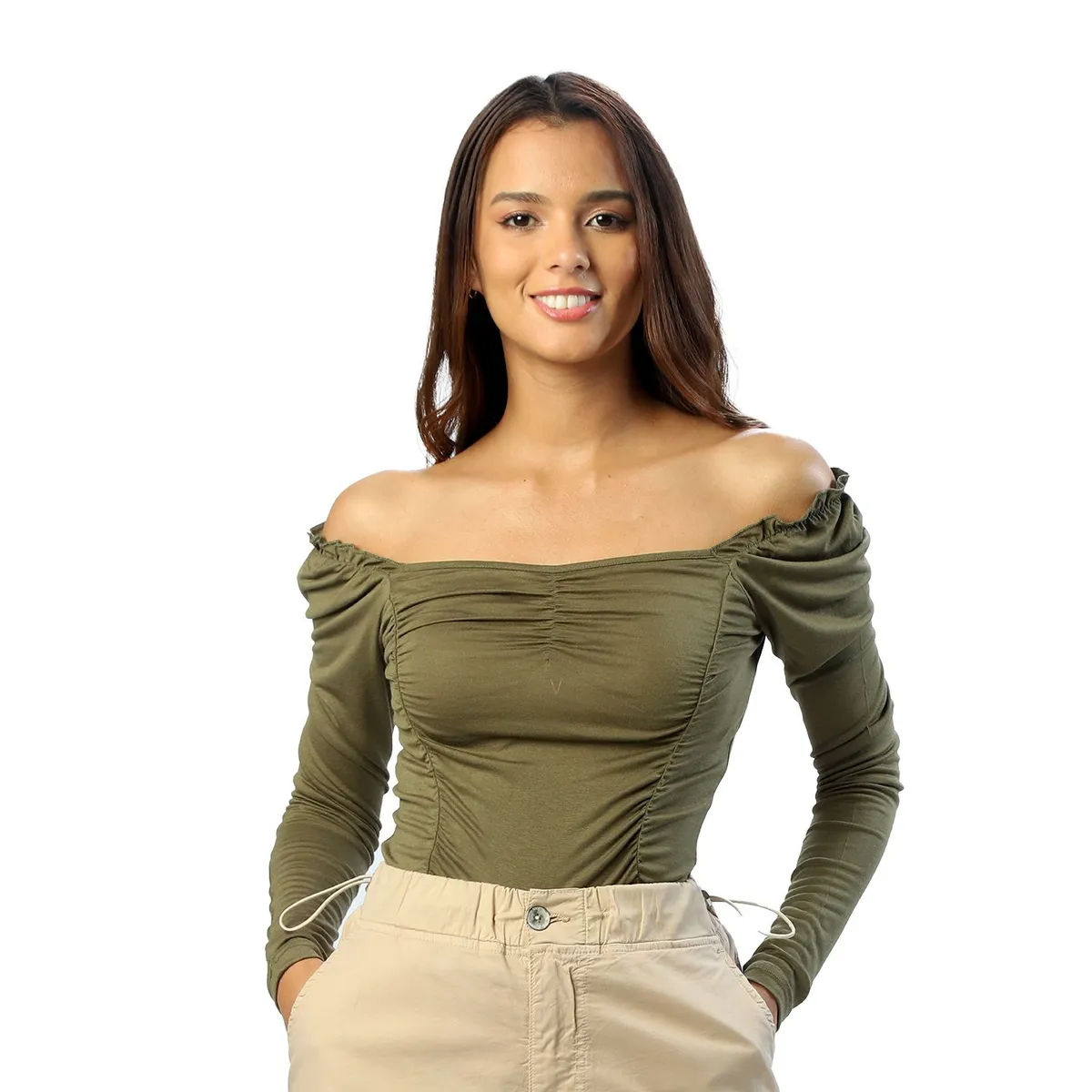 FORDAN JEANS - Polo Manga Larga Mujer Fordan