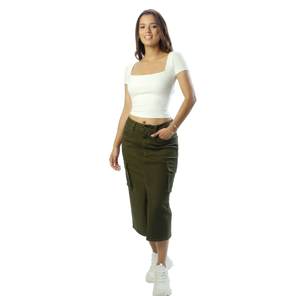 FORDAN JEANS - Falda Larga Mujer Fordan Ford