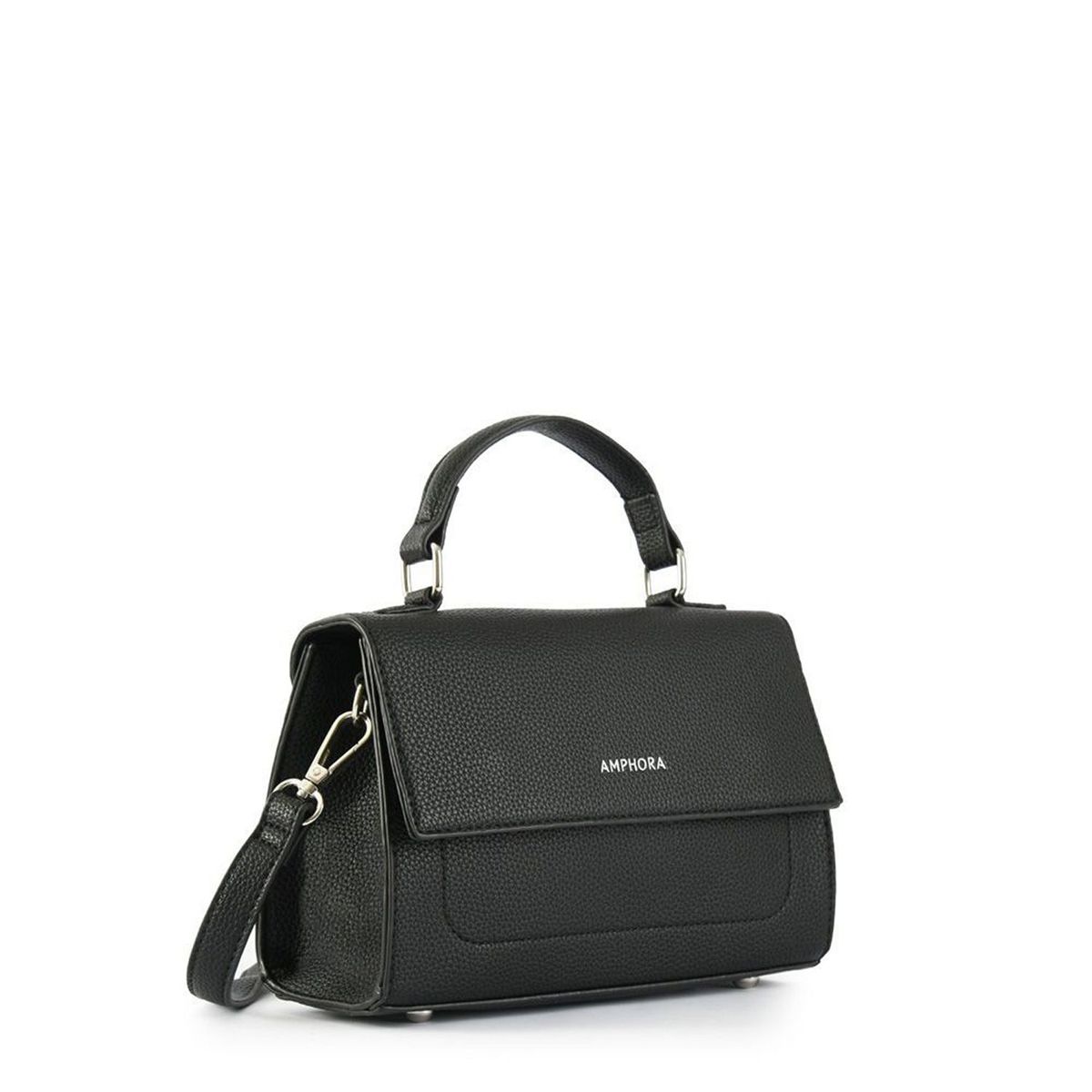AMPHORA - Crossbody Amphora Solar Negro