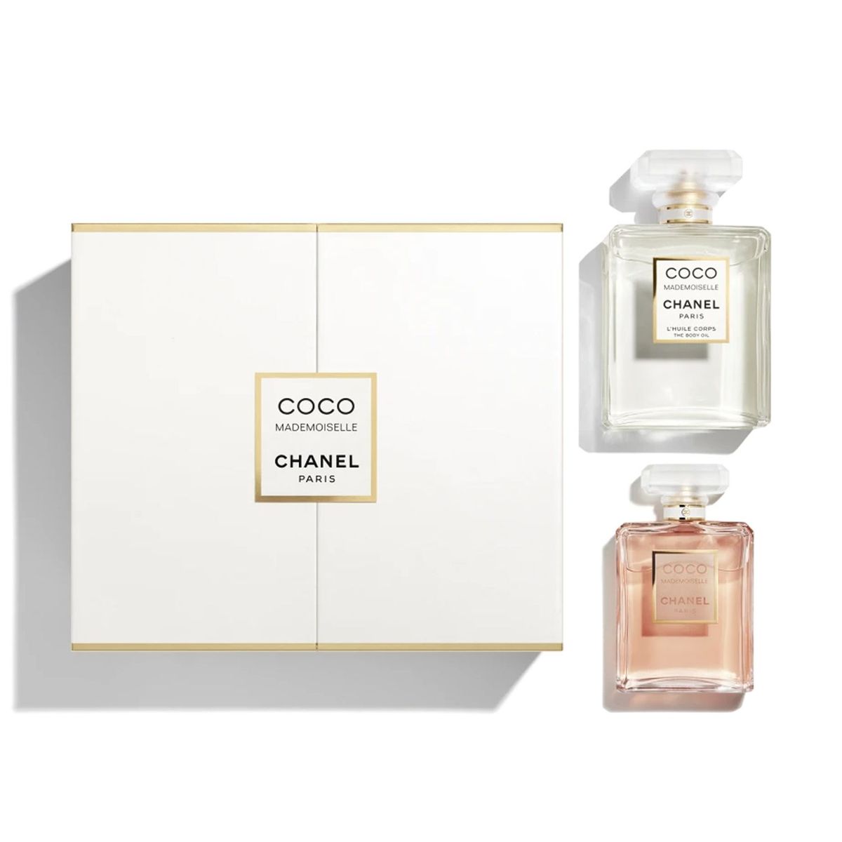 CHANEL - Set De Perfume Coco Mademoiselle Eau De Parfum 50ml Y Aceite Para El Cuerpo 100ml