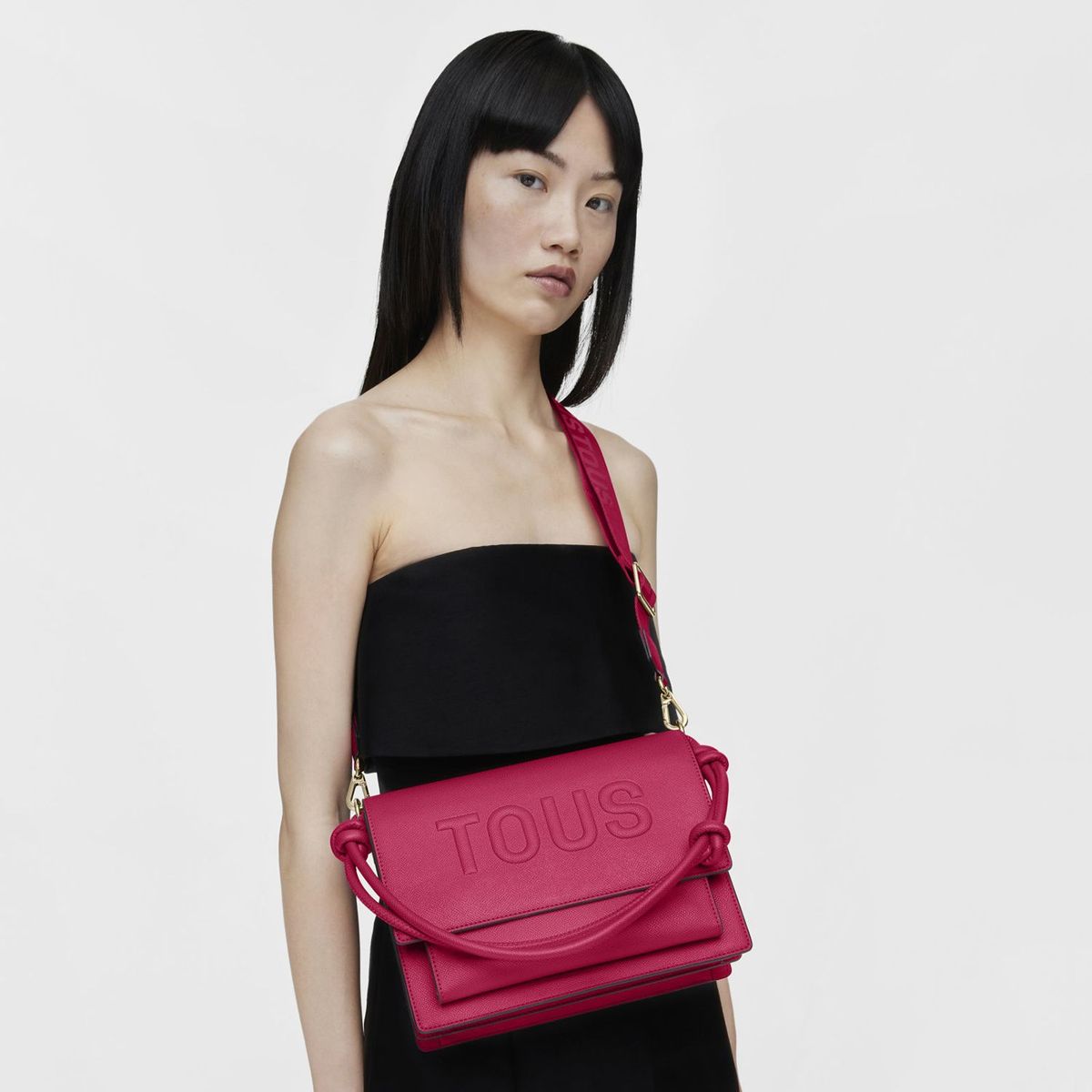 TOUS - Bandolera M Audree La Rue New Fucsi