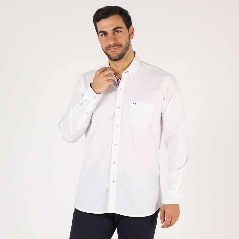 PIERRE CARDIN - Camisa Manga Larga Hombre Pierre Cardin