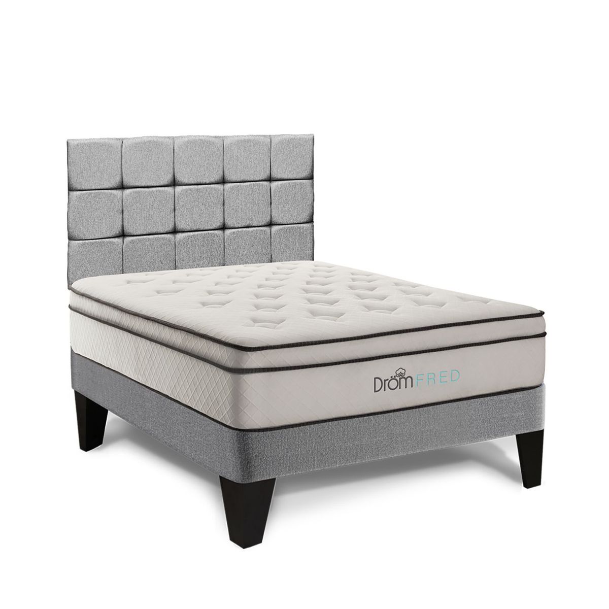 DROM - Dormitorio Europeo Fred Gris 2Plz