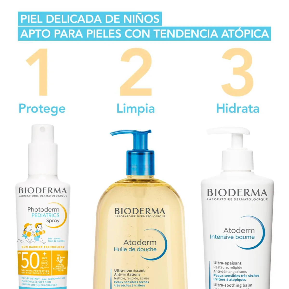 BIODERMA - Fotoprotector Niños Photoderm Bioderma Pediatrics Spray Spf50+