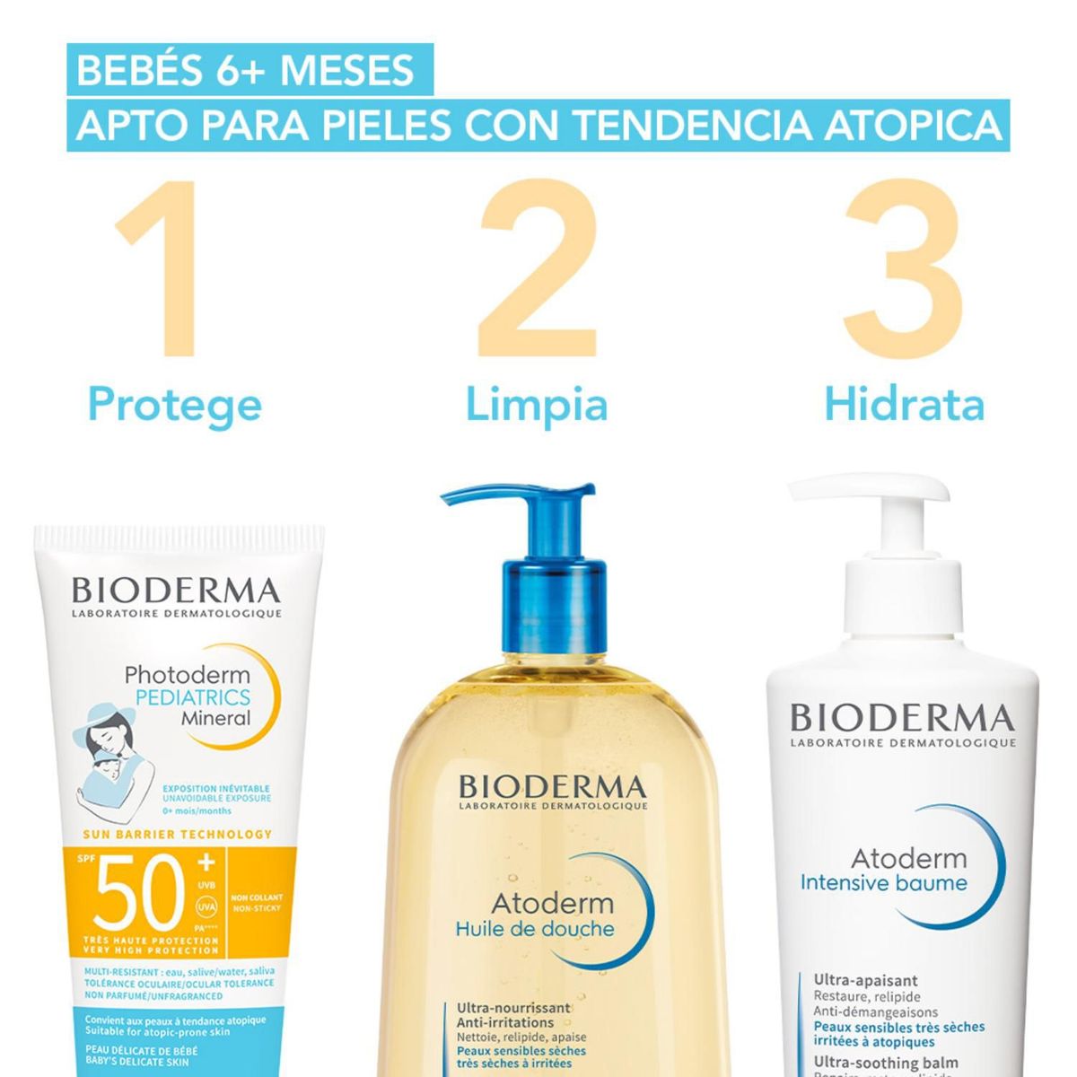 BIODERMA - Fotoprotector Niños Photoderm Bioderma Pediatrics Mineral Spf50+
