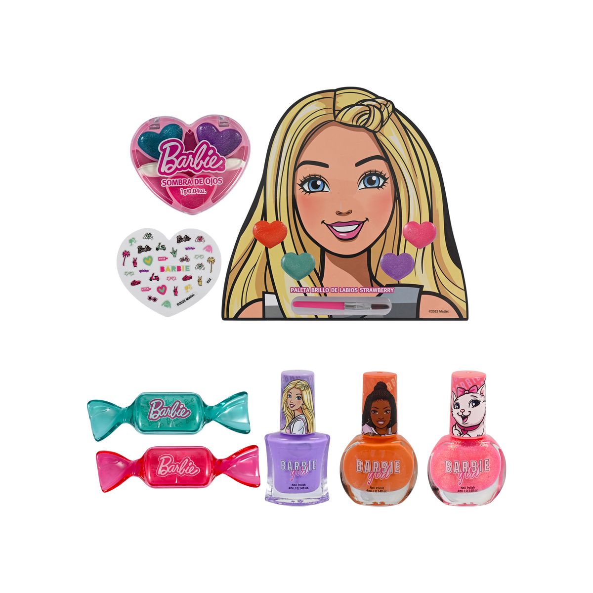 GELATTI - Estuche Beauty Set Grande Barbie Gelatti