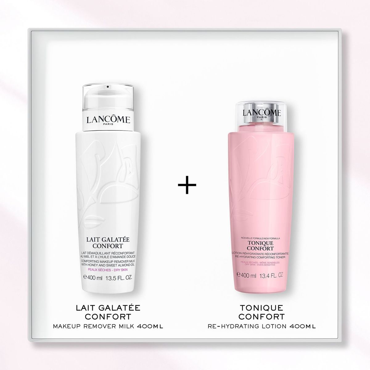 LANCOME - Set Tónico Y Limpieza Confort 400ml Lancome