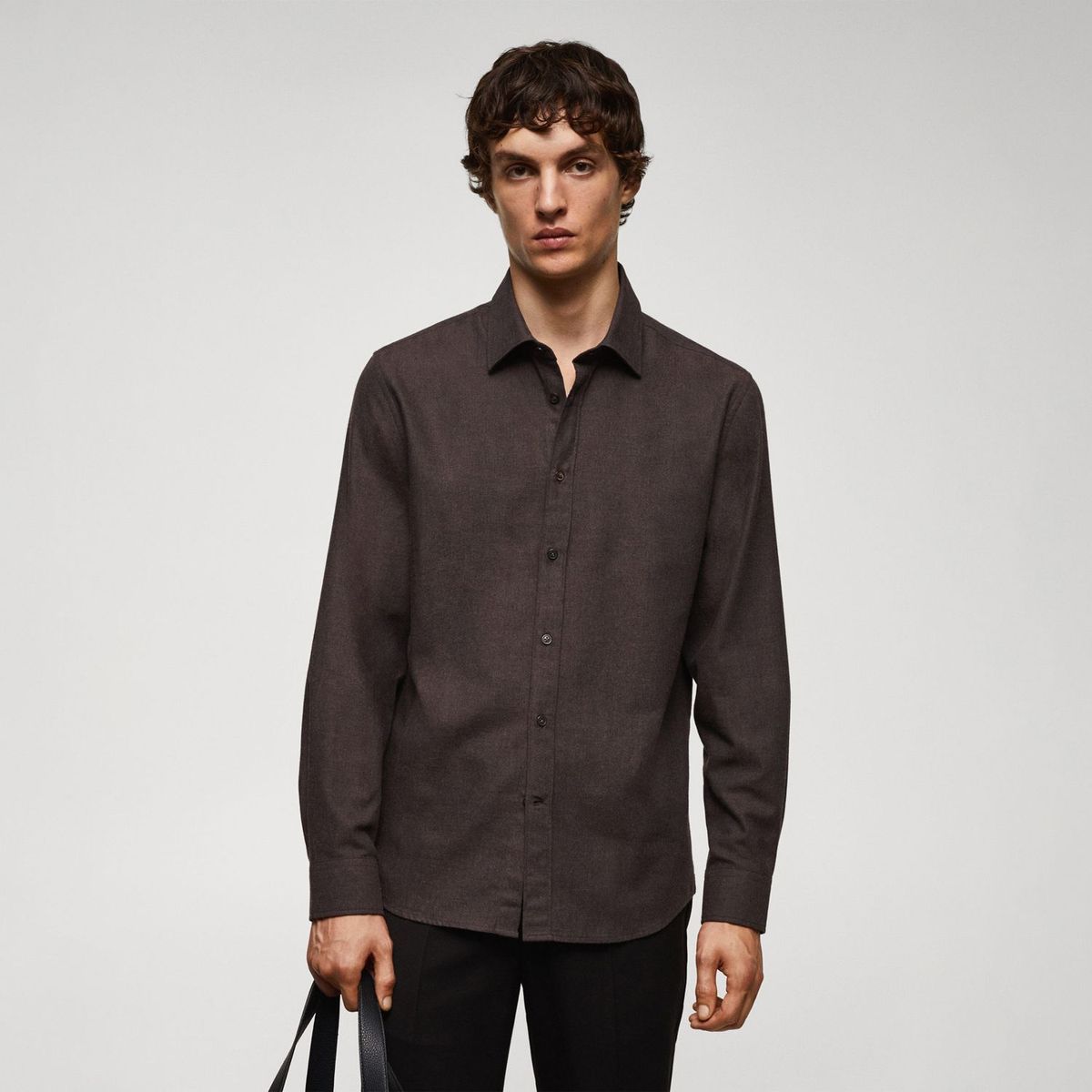 MANGO - Camisa Casual Hombre Mango