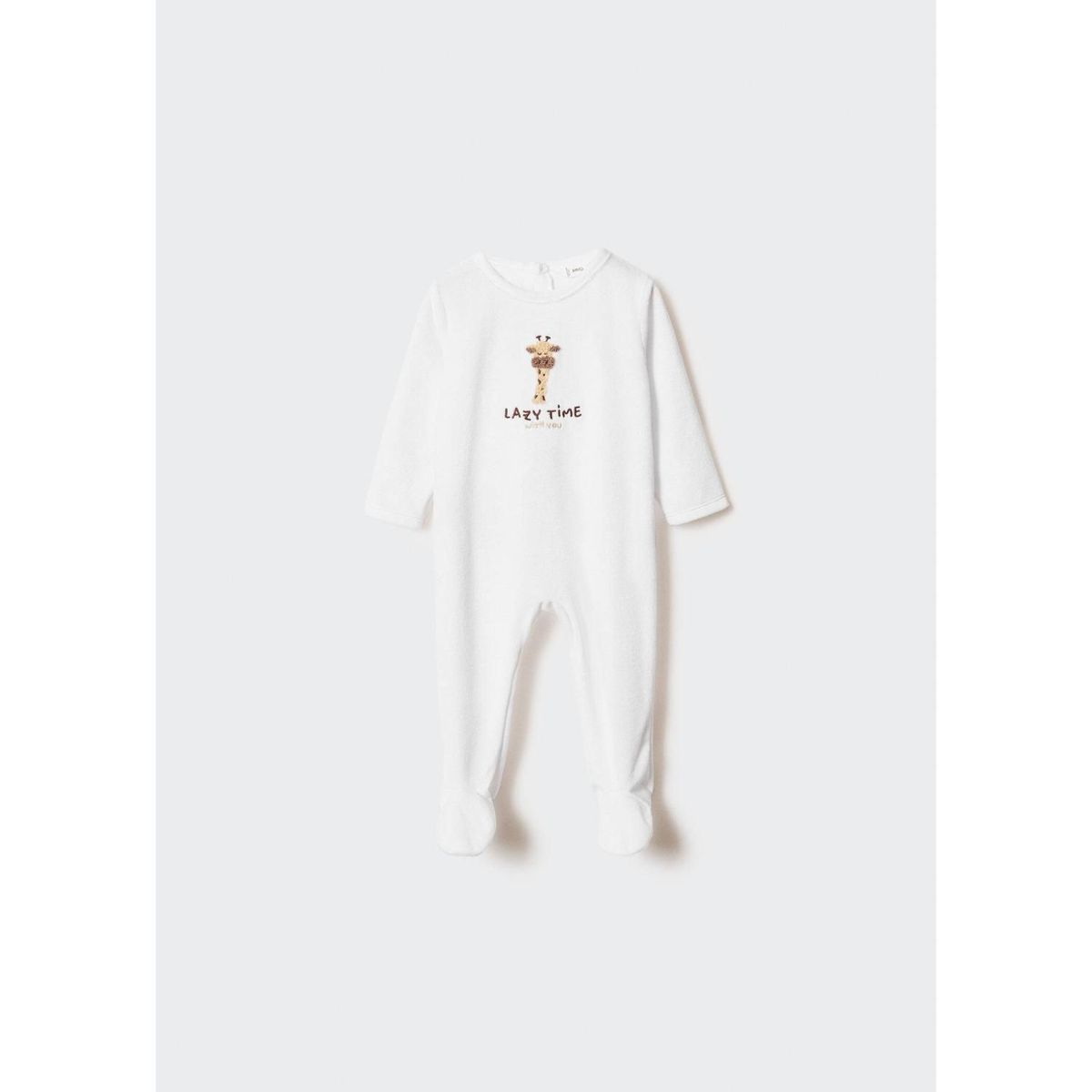 MANGO KIDS - Pijama Bebé Unisex Manga Larga Mango Kids