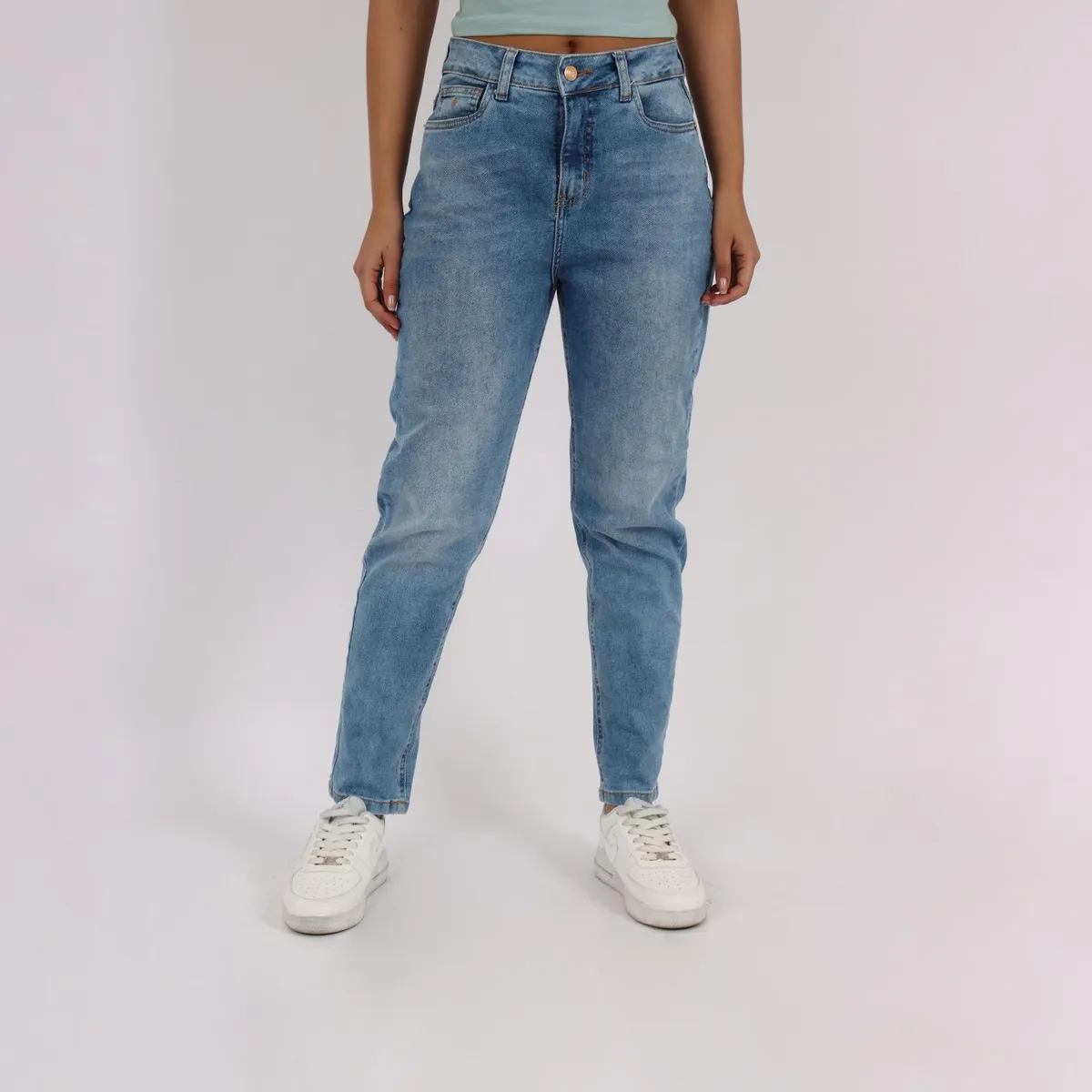 KAYRA POBLET - Jean Mujer Tiro Alto Mujer Kayra Poblet