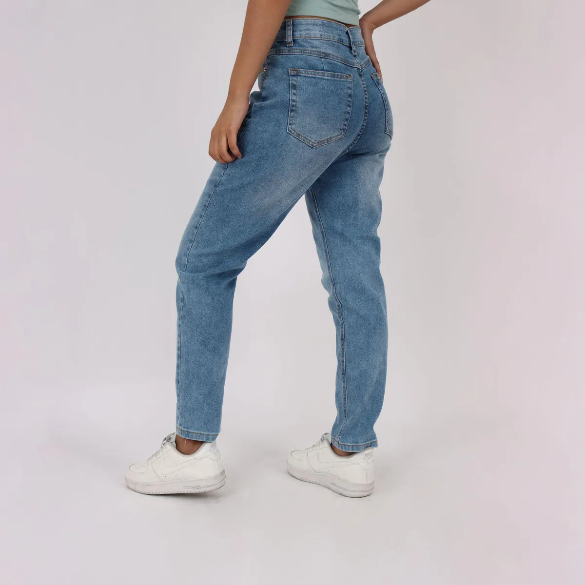 KAYRA POBLET - Jean Mujer Tiro Alto Mujer Kayra Poblet