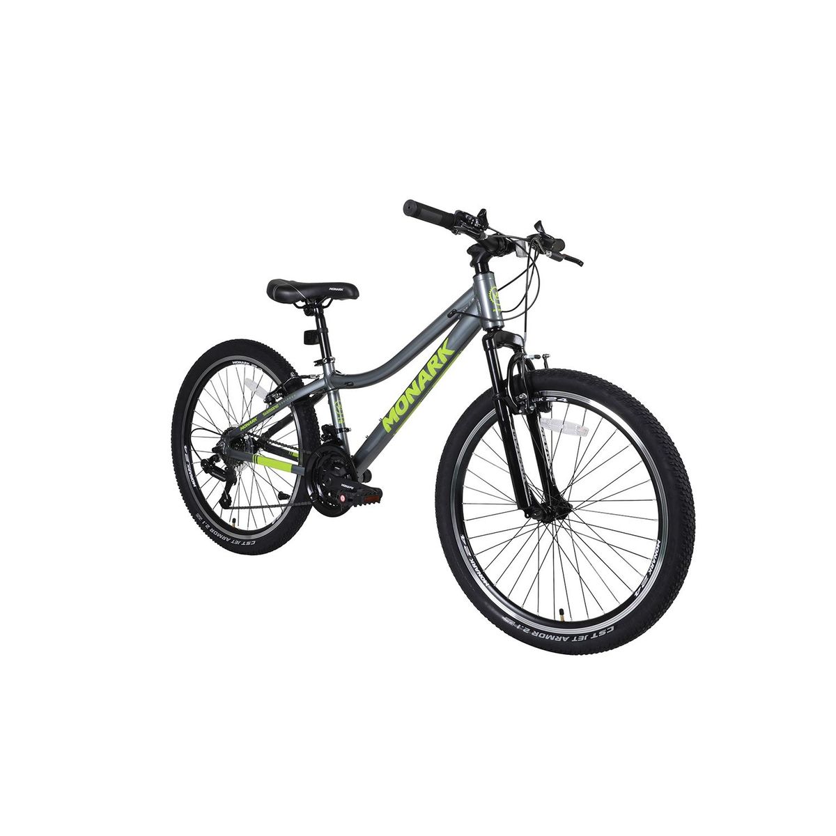 MONARK - Bicicleta Monark Mirage 24 Gris Amarillo
