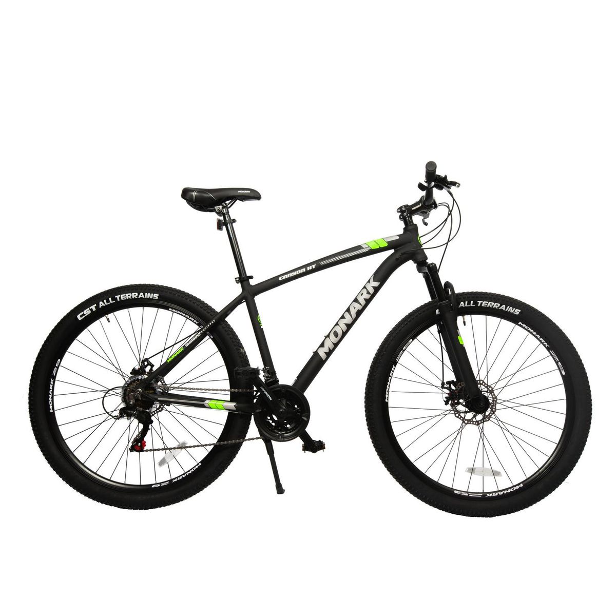 MONARK - Bicicleta Monark Canyon Ht 27.5 Negro/verde