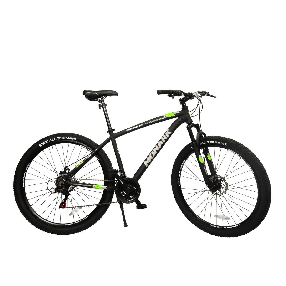 MONARK - Bicicleta Monark Canyon Ht 27.5 Negro/verde