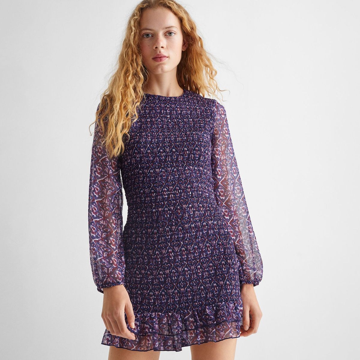 MANGO TEEN - Vestido Corto Mujer Mango Teen 