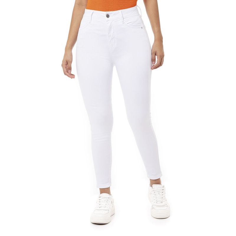 PIONIER - Pantalón Skinny Tiro Alto Mujer Pionier