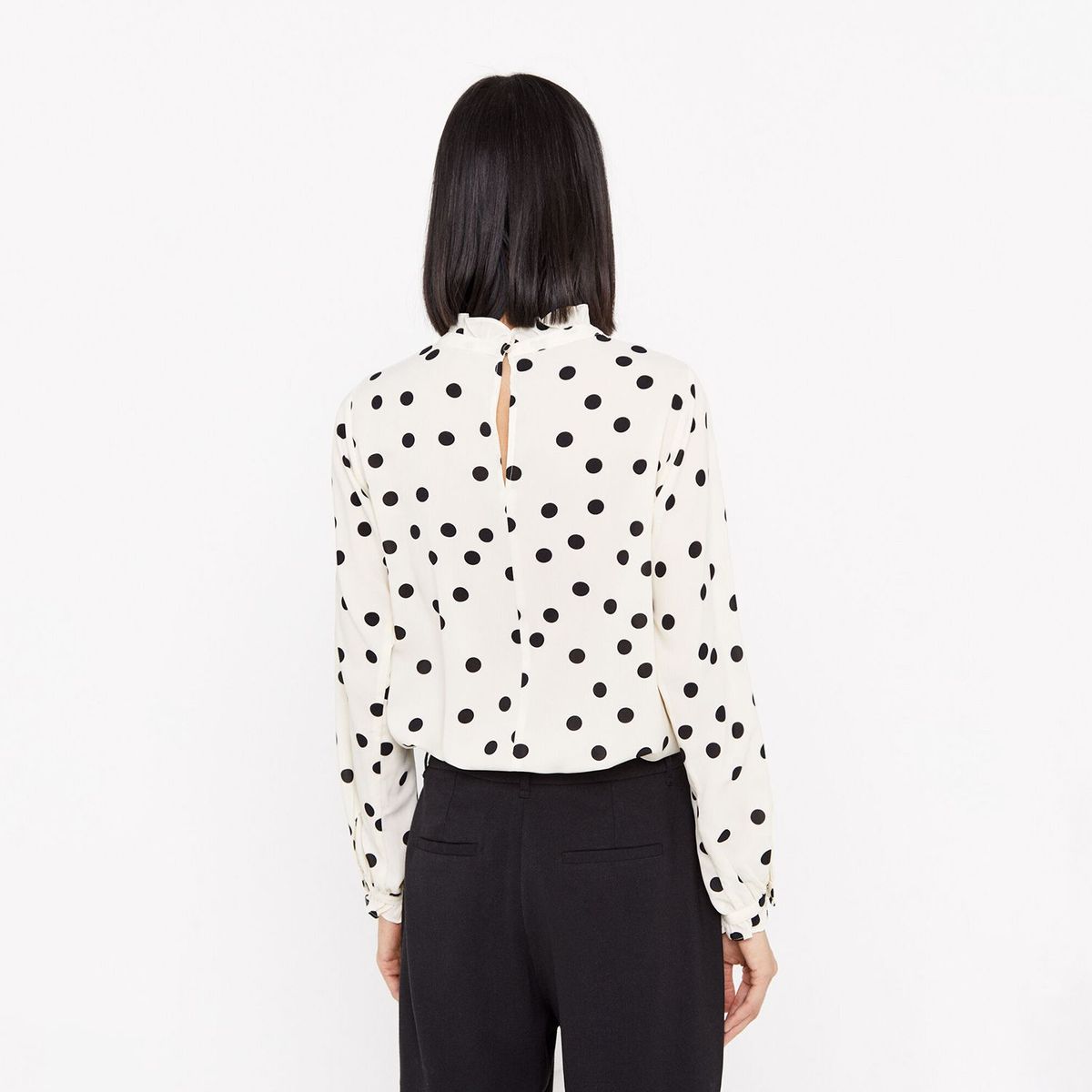 CORTEFIEL - Blusa Manga Larga Mujer Cortefiel