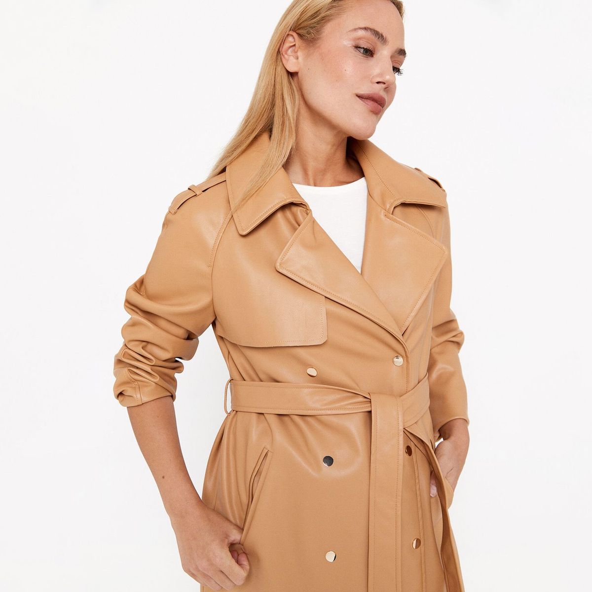 CORTEFIEL - Abrigo Trech Mujer Cortefiel