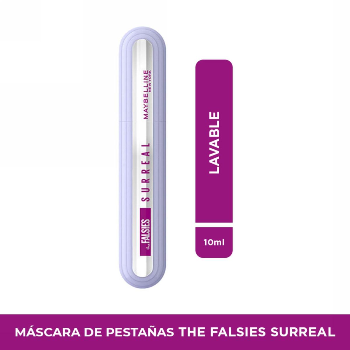 MAYBELLINE - Mascara De Pestañas Maybelline Ny Falsies Surreal Wsh Very Black