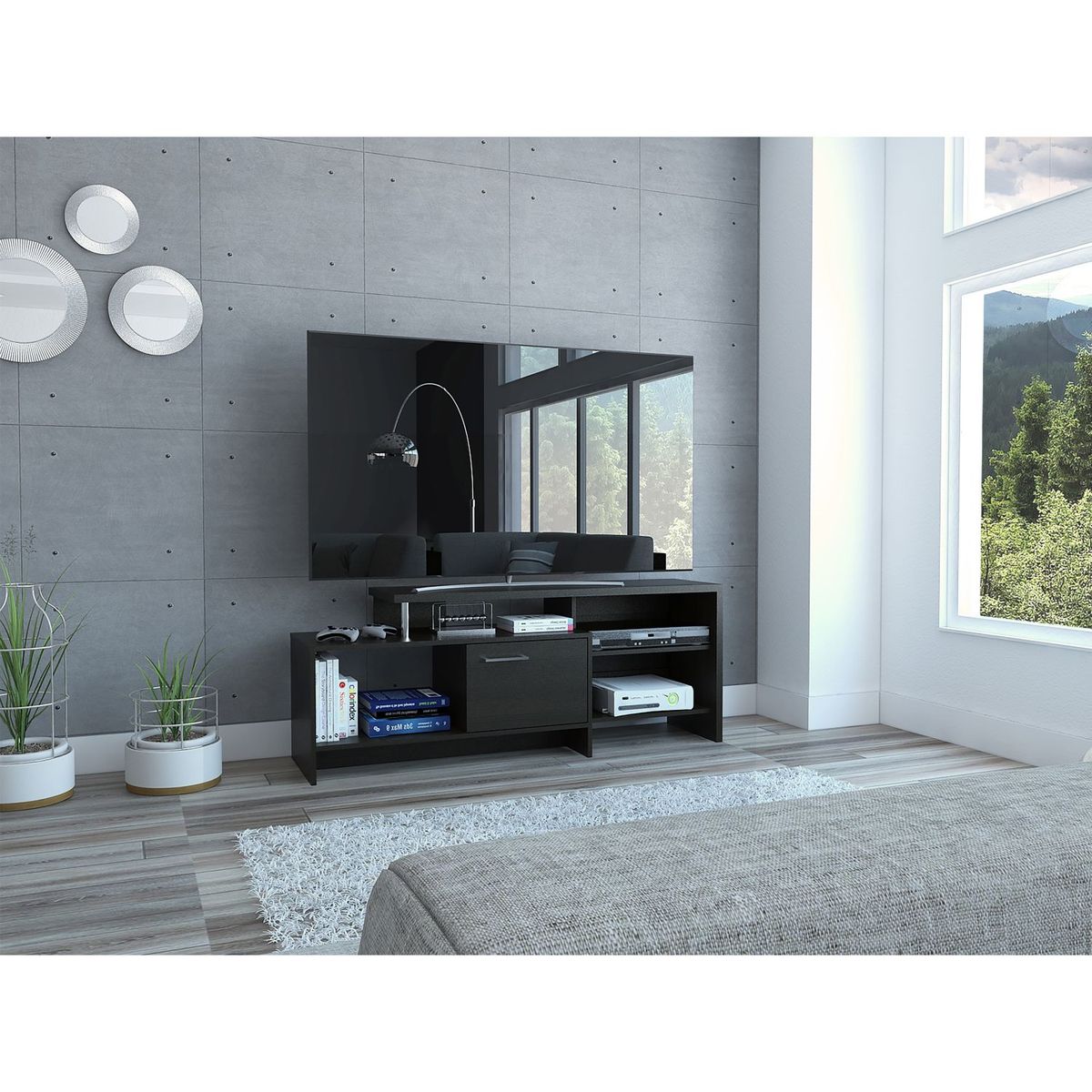 TUHOME - Mesa Tv49 Bengala - Wengue