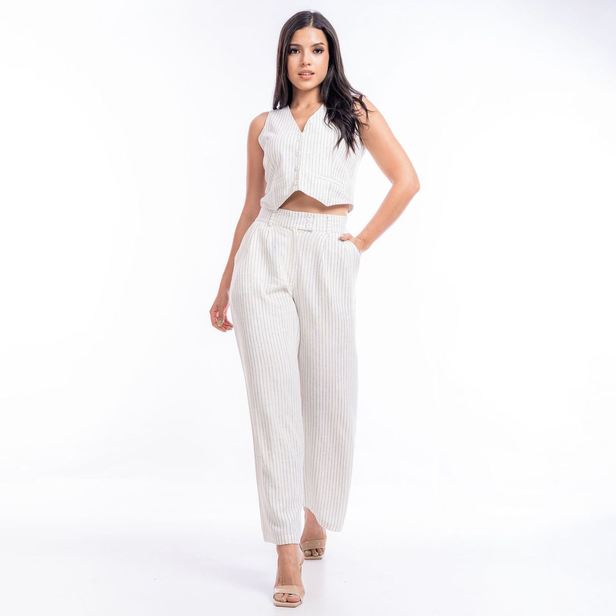 JAROLA - Pantalón Palazo Mujer Jarola