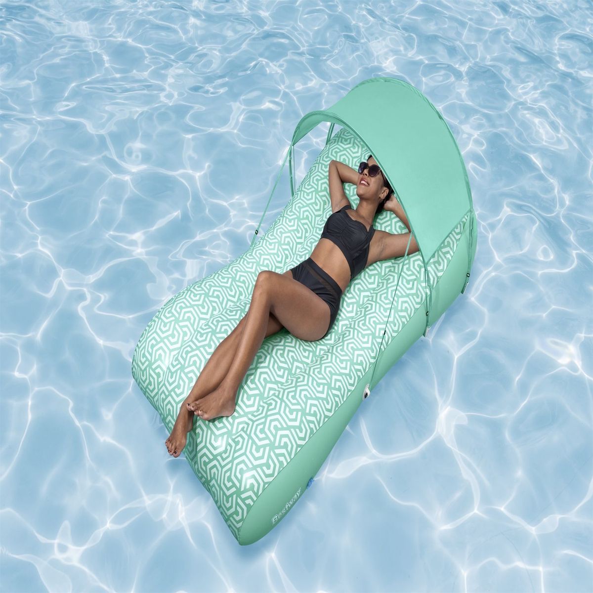 BESTWAY - Flotador Sillón Con Techo 1.78 X 1.02