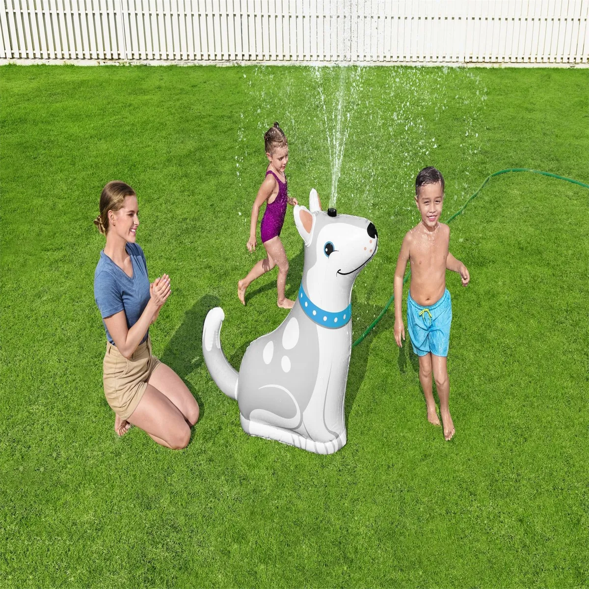 Bestway - Aspersor Happy Husky 1.12 X 0.44 X 1 M