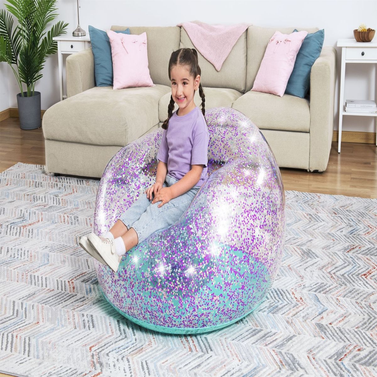 BESTWAY - Sillón Inflable Sueño Brillante 114