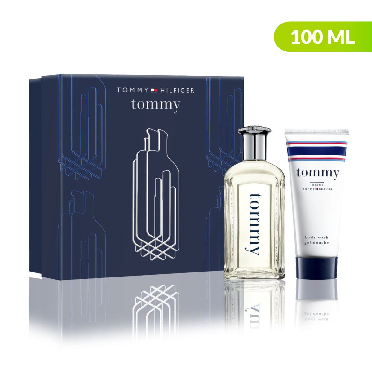 TOMMY HILFIGER - Set Holiday Tommy Eau De Toilette 100ml + Body Wash 100ml Tommy Hilfiger Hombre