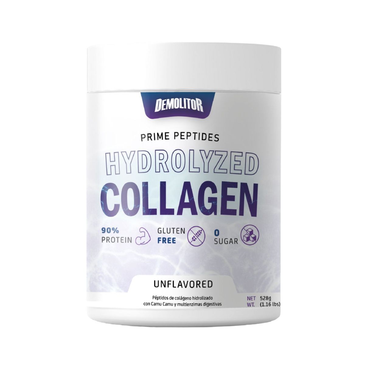 DEMOLITOR - Demolitor Colágeno Péptidos Sin Sabor 528 g