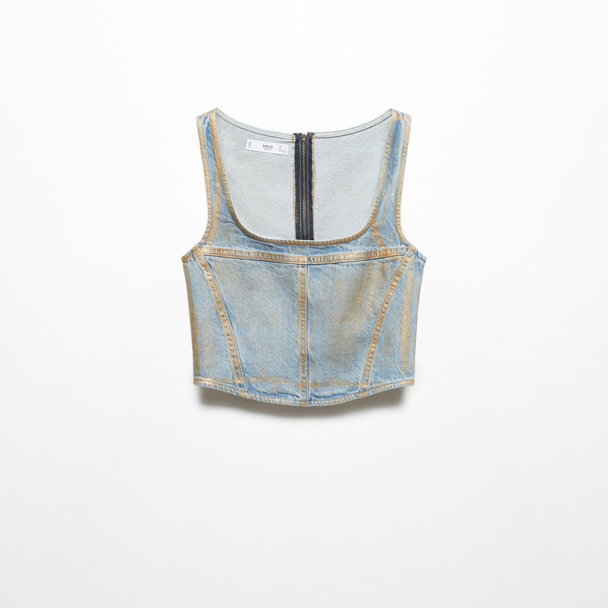 MANGO - Top Casual Mujer Mango