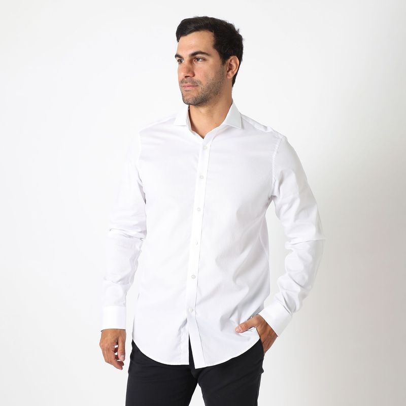 WOLF&HANK - Camisa 100% Algodón Hombre Wolf&hank 