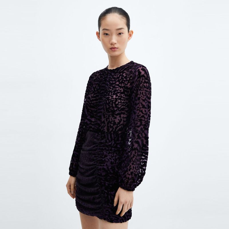 MANGO - Vestido Corto Mujer Mango