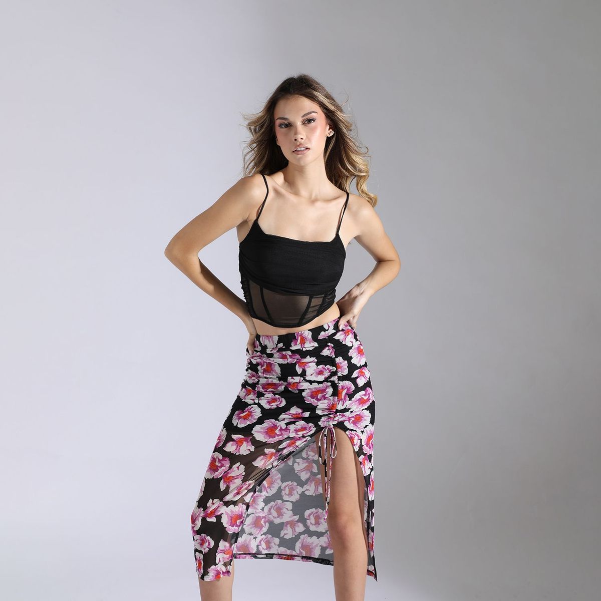 MOSSIMO - Top Mesh Mujer Mossimo x Luana