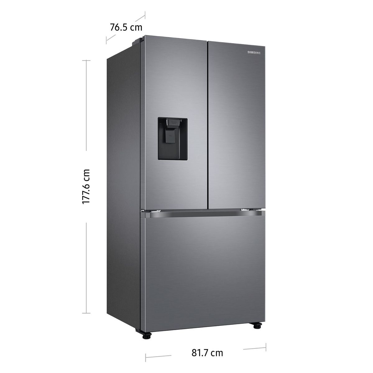 SAMSUNG - Refrigeradora French Door 470L RF49A5202S9