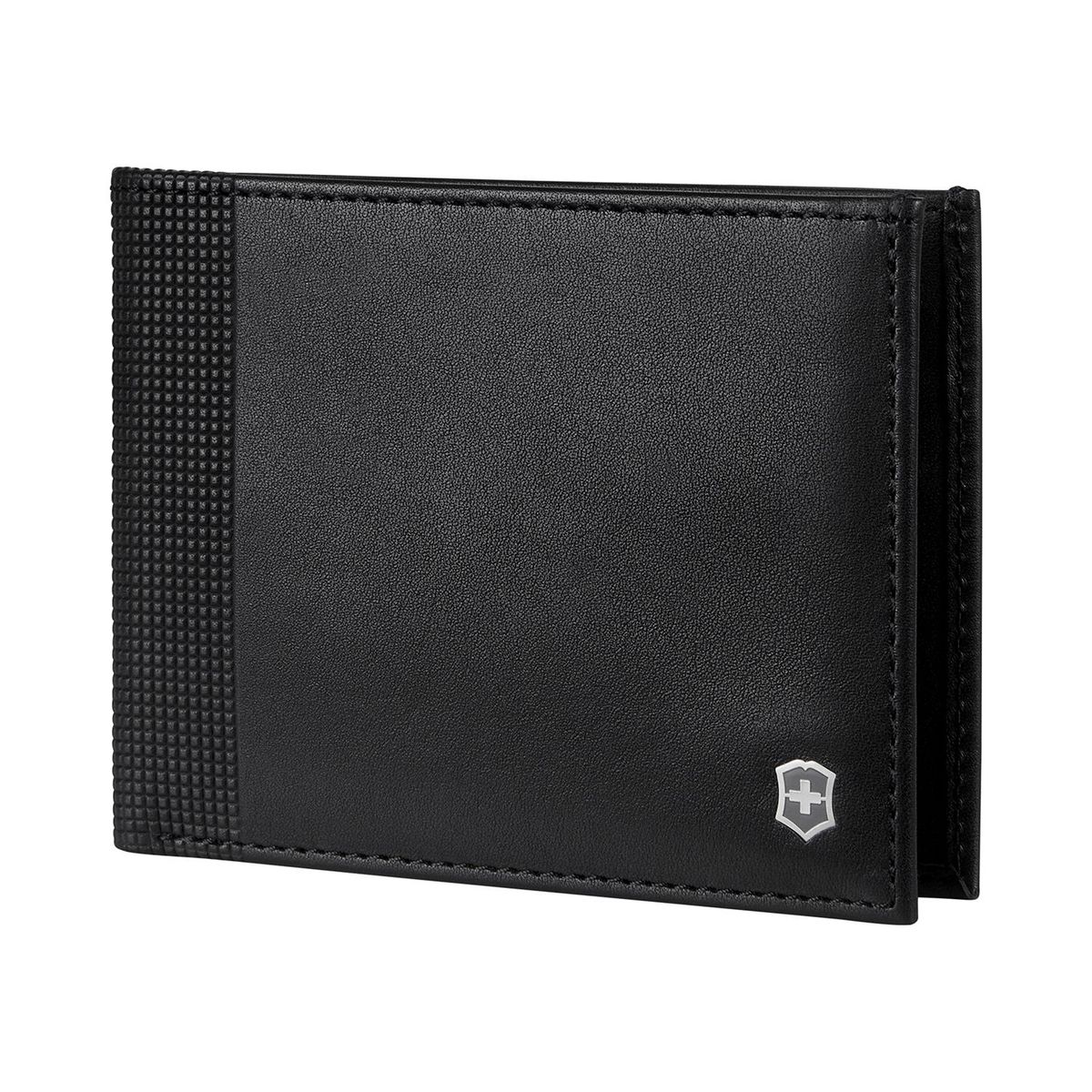 VICTORINOX - Billetera de Cuero Victorinox Bi Fold Slim Fold