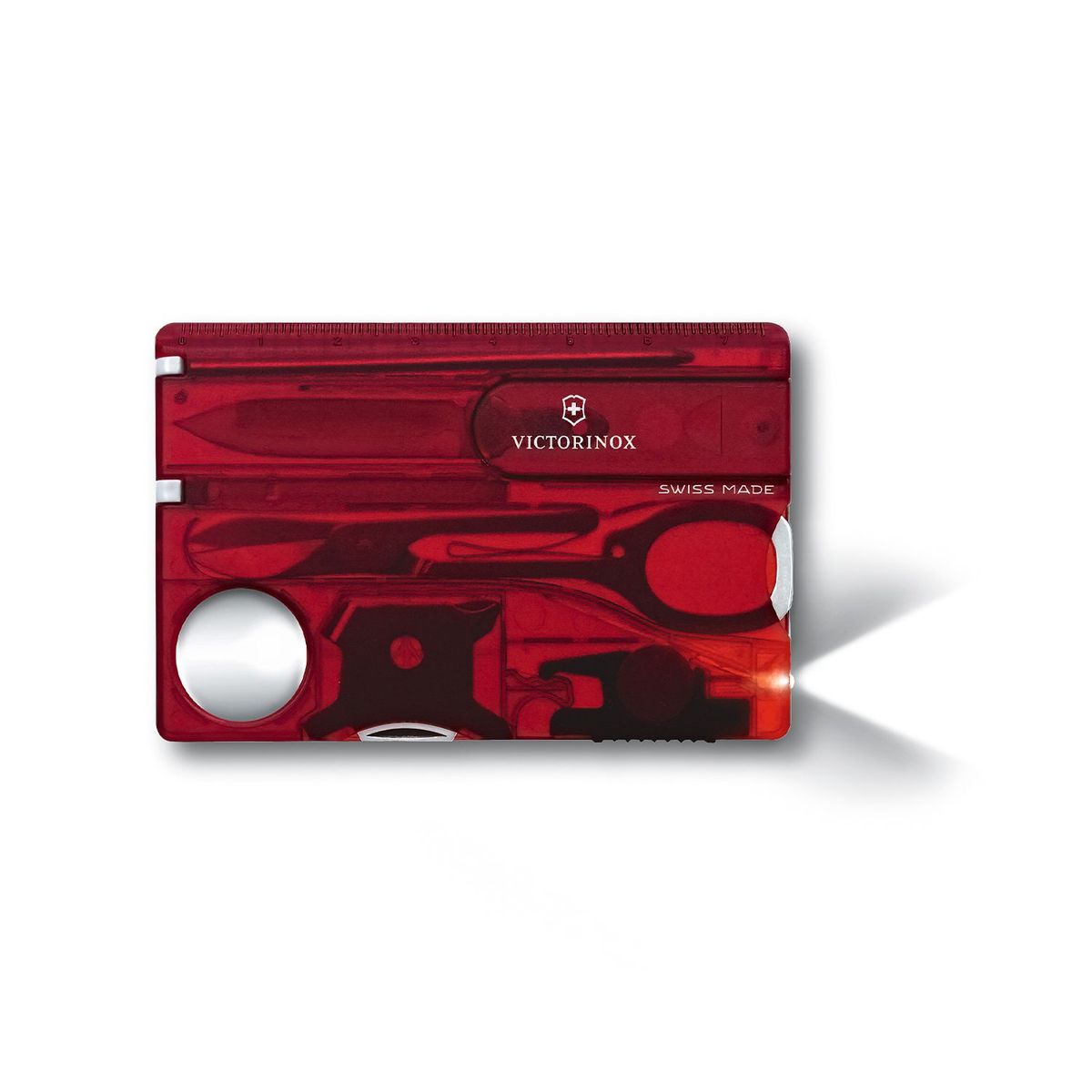 VICTORINOX - Tarjeta Swisscard Roja Hombre Victorinox