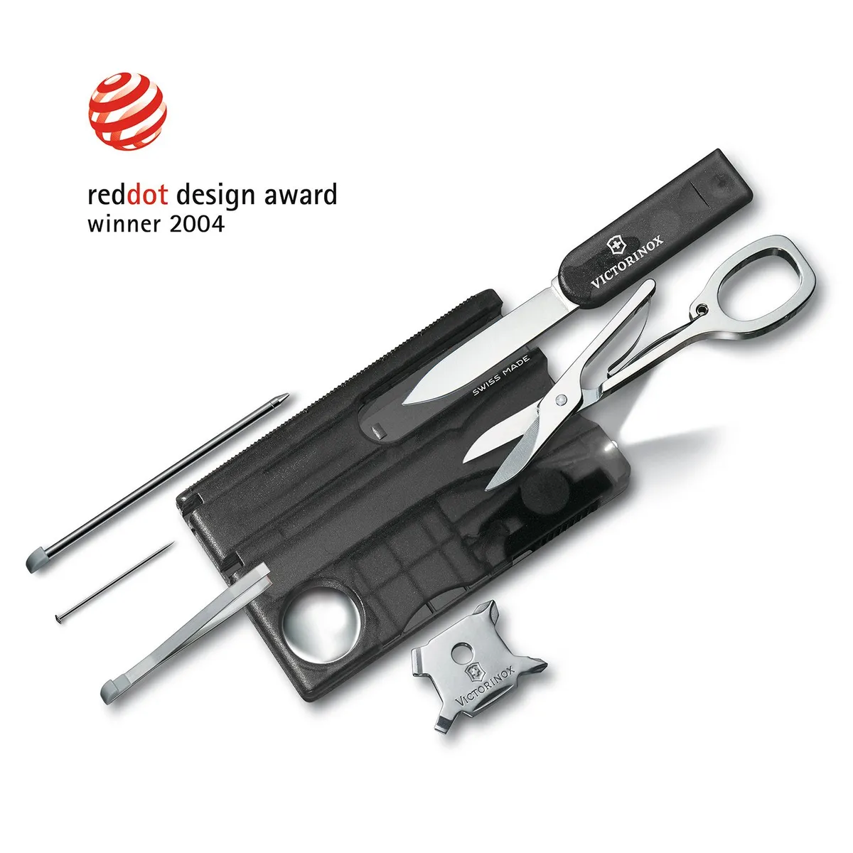 VICTORINOX - Tarjeta Swisscard Roja Hombre Victorinox