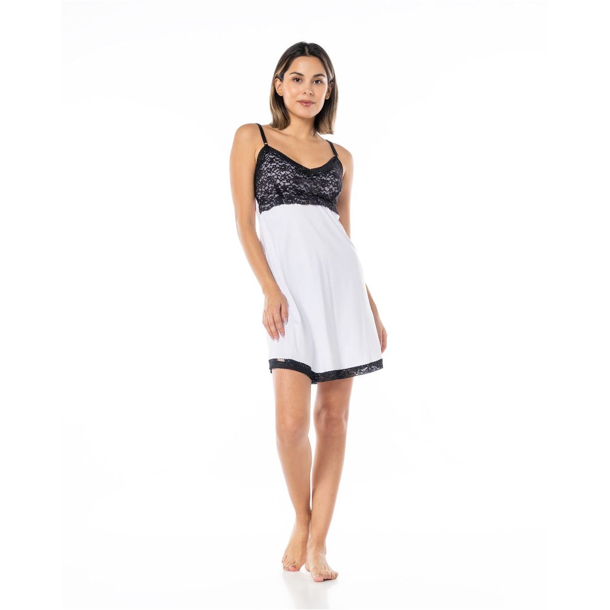 VELA WHITE - Babydoll Mujer Vela White