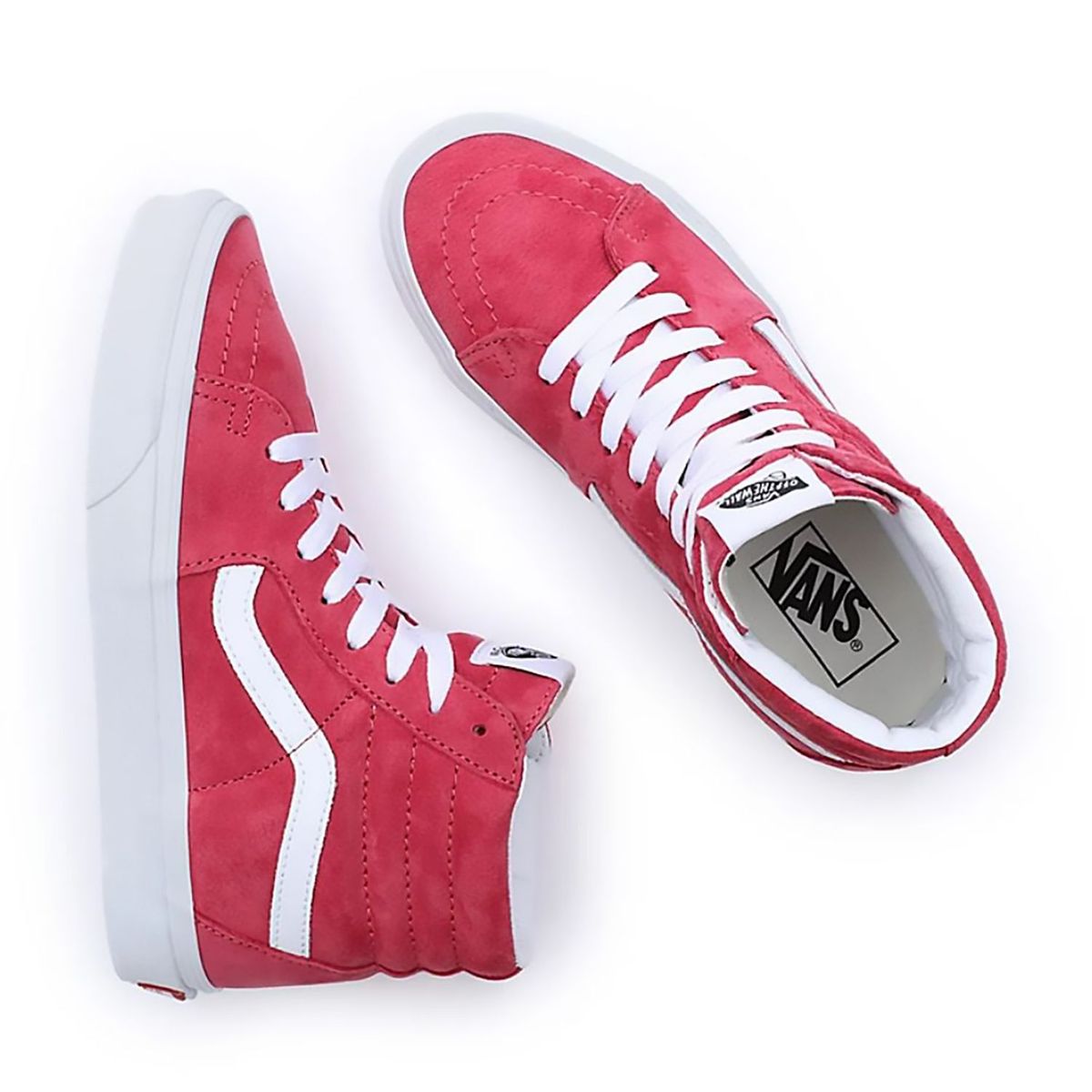 VANS - Zapatillas Urbanas Mujer Vans Sk8-hi Rojo