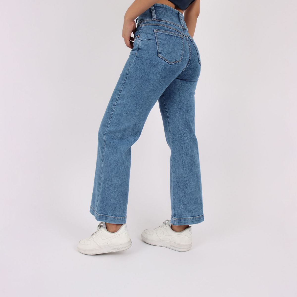 KAYRA POBLET - Jean Wide Leg Algodón Mujer Kayra Poblet