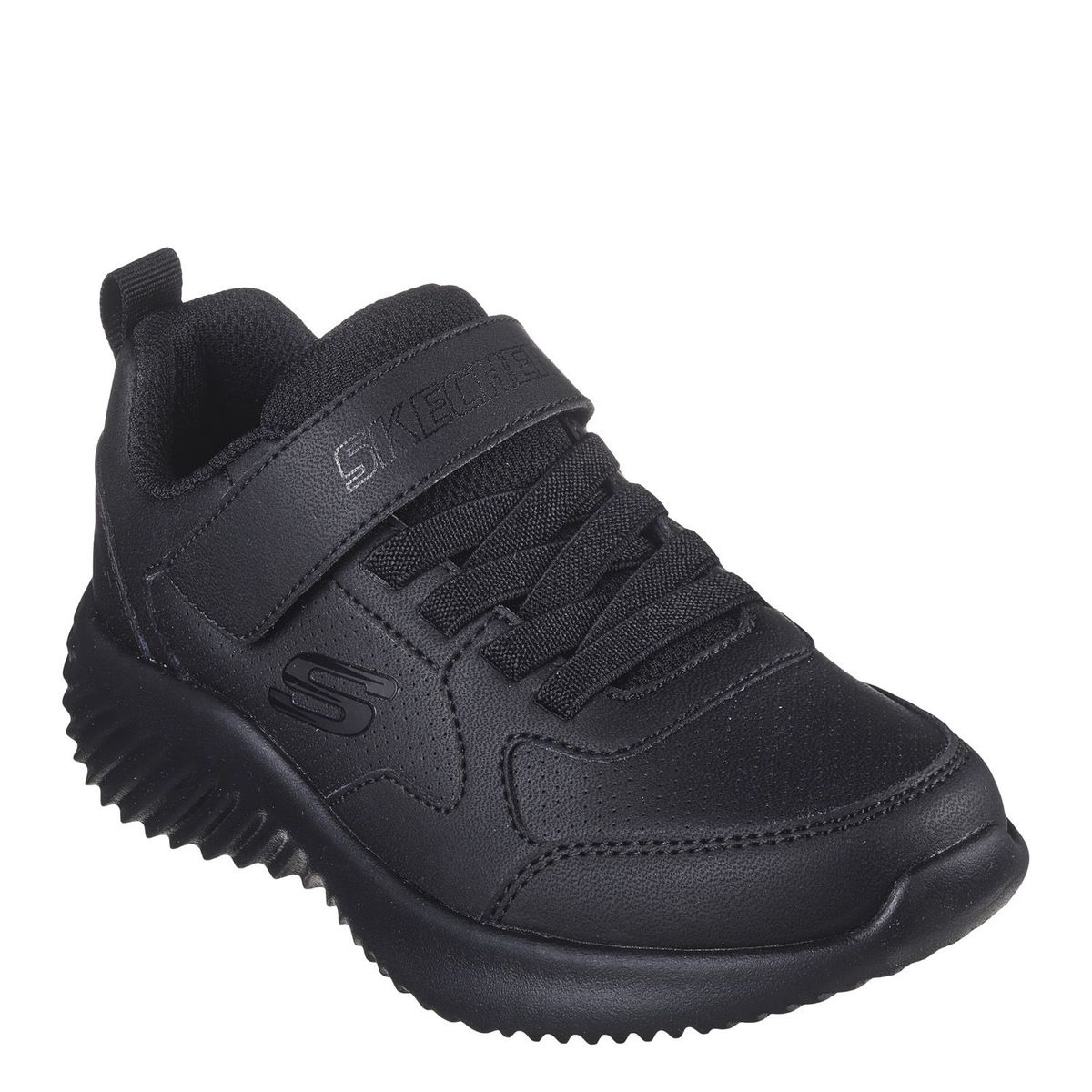 SKECHERS - Zapatilla Escolar Negro Unisex Skechers