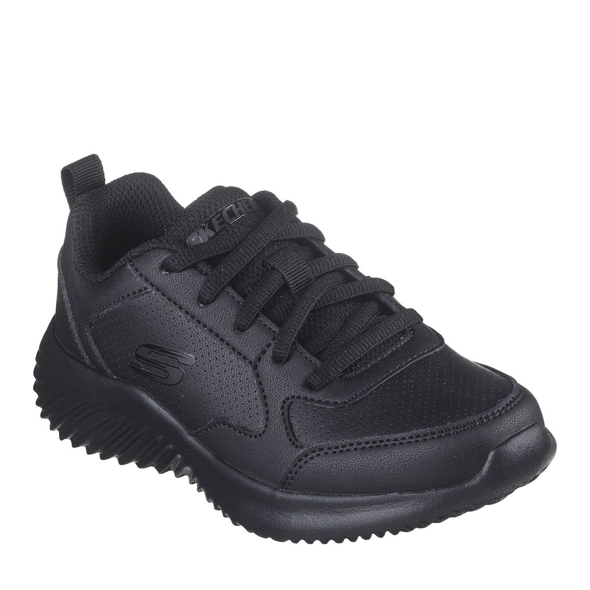 SKECHERS - Zapatilla Escolar Negro Unisex Skechers
