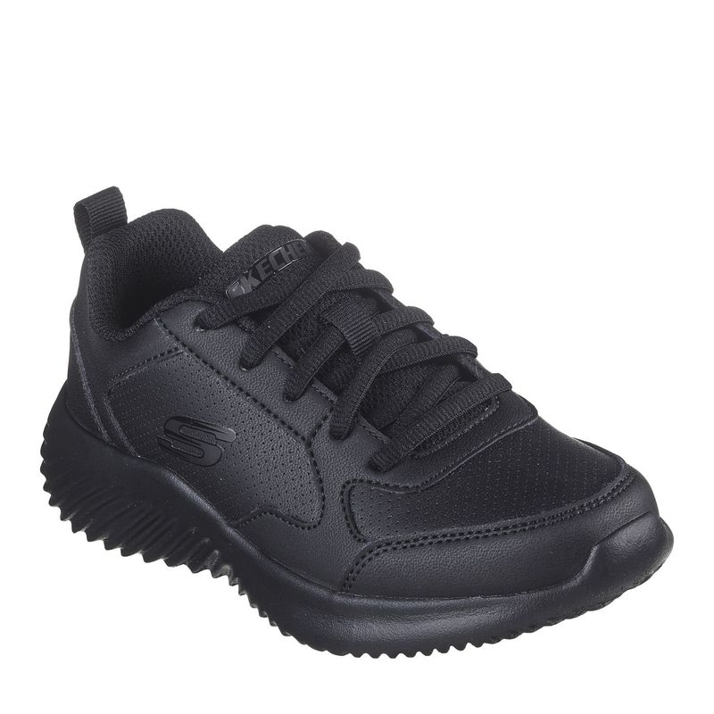 SKECHERS - Zapatilla Escolar Negro Unisex Skechers