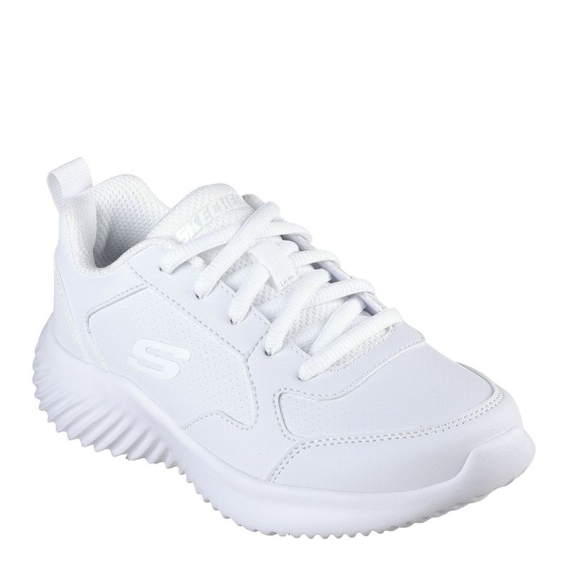 SKECHERS - Zapatilla Escolar Blanco Unisex Skechers
