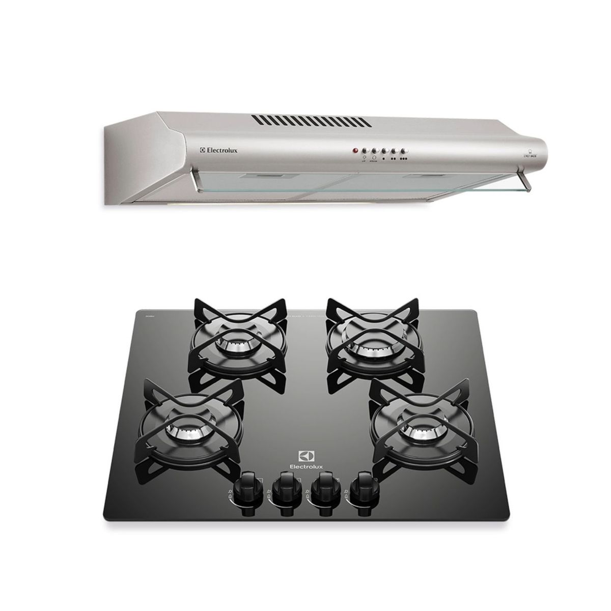 ELECTROLUX - Combo Encimera 4h Etgz24f0epub + Campana Ejse242tbjs