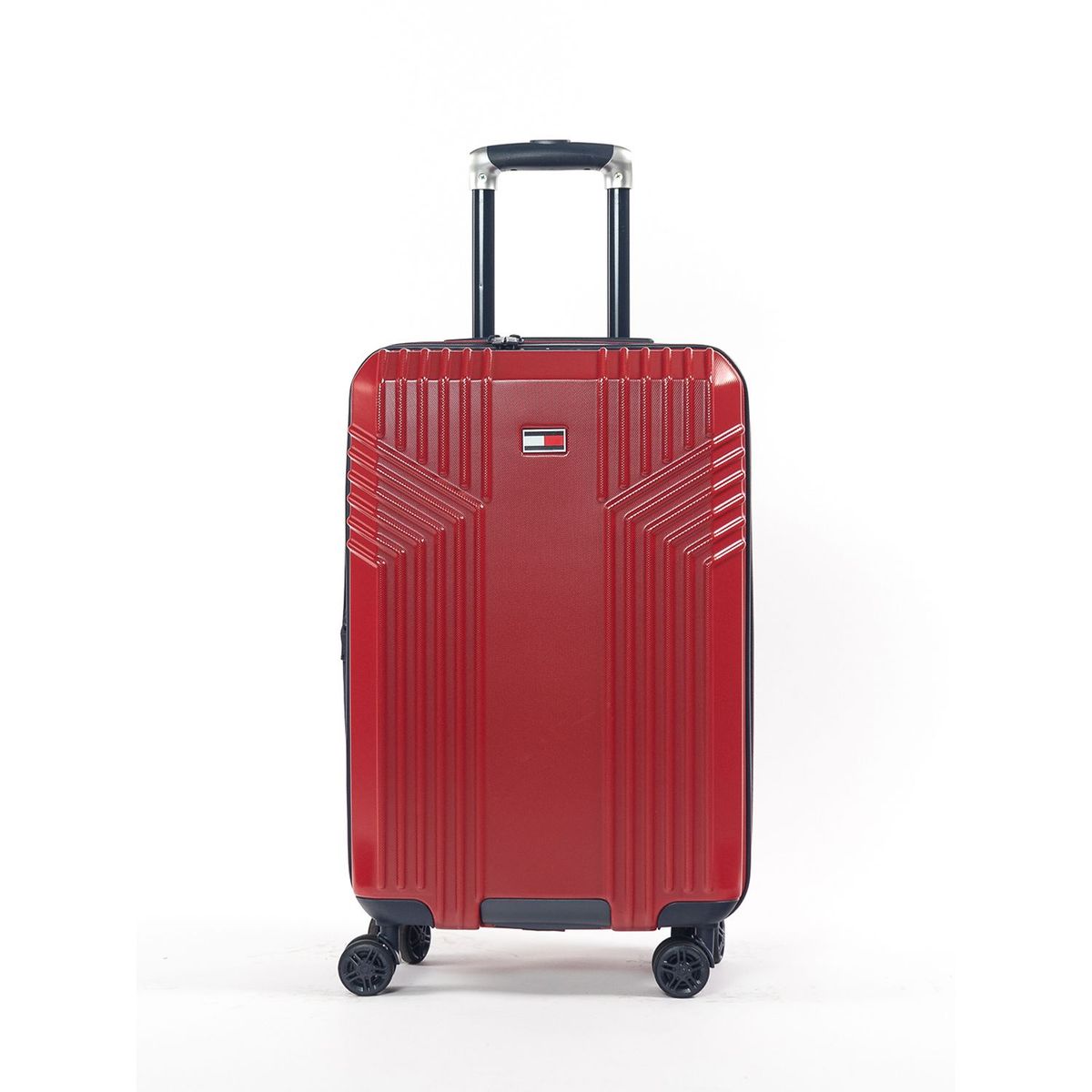 TOMMY HILFIGER - Maleta De Cabina Rib Roja