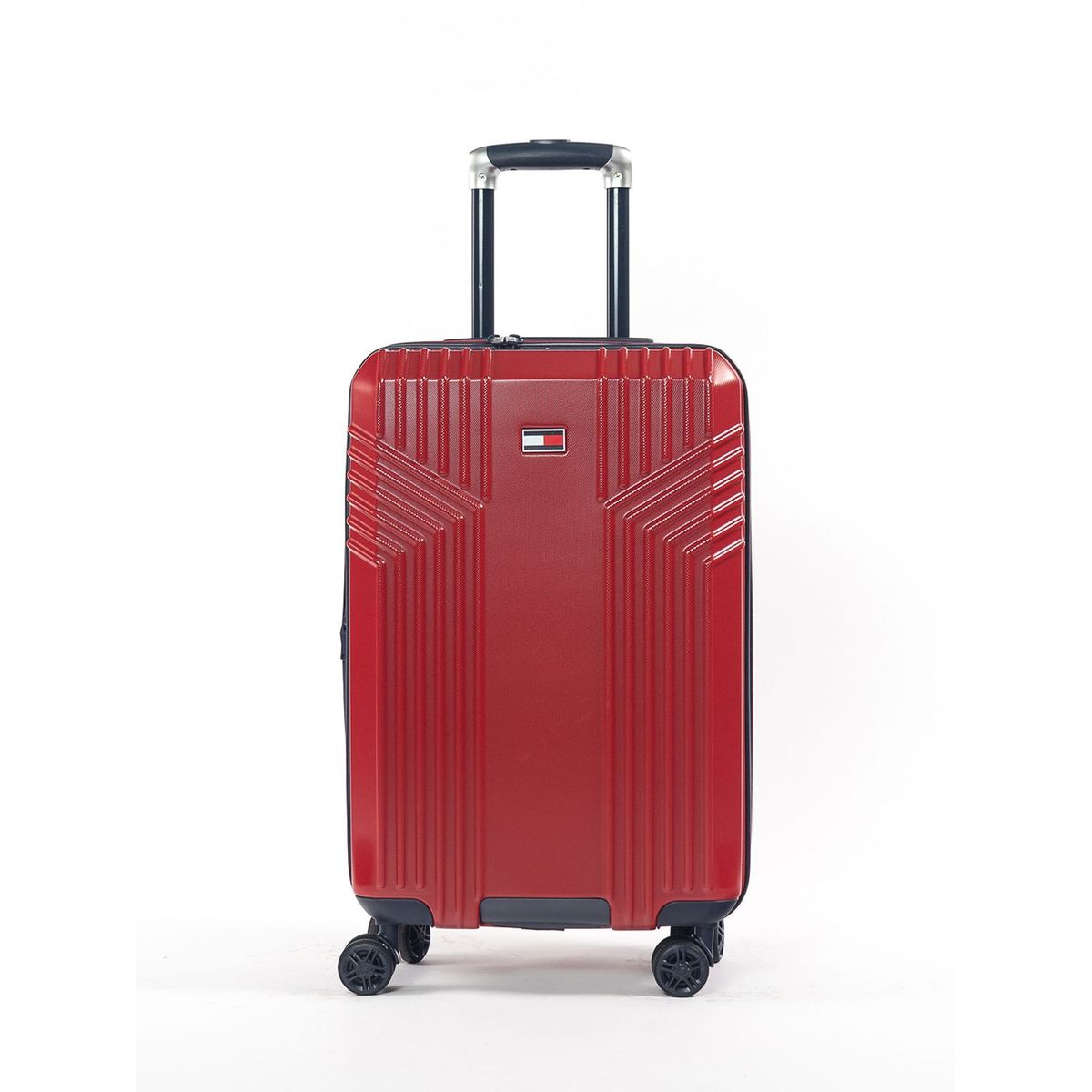 TOMMY HILFIGER - Maleta De Cabina Rib Roja