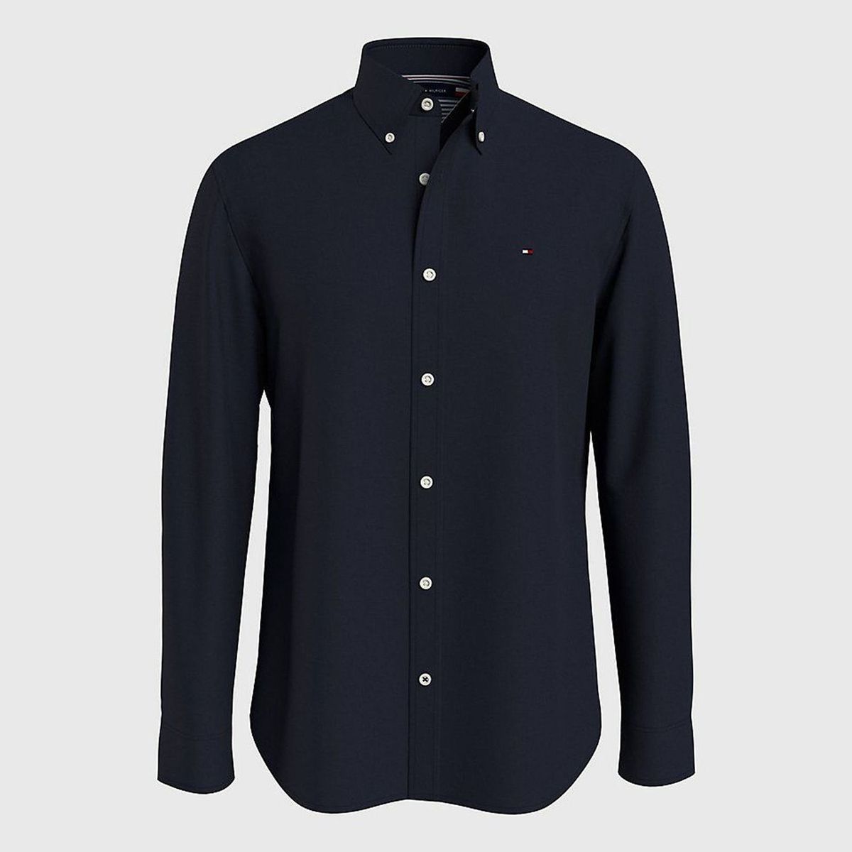 TOMMY HILFIGER - Camisa Algodón Manga Larga Tommy Hilfiger
