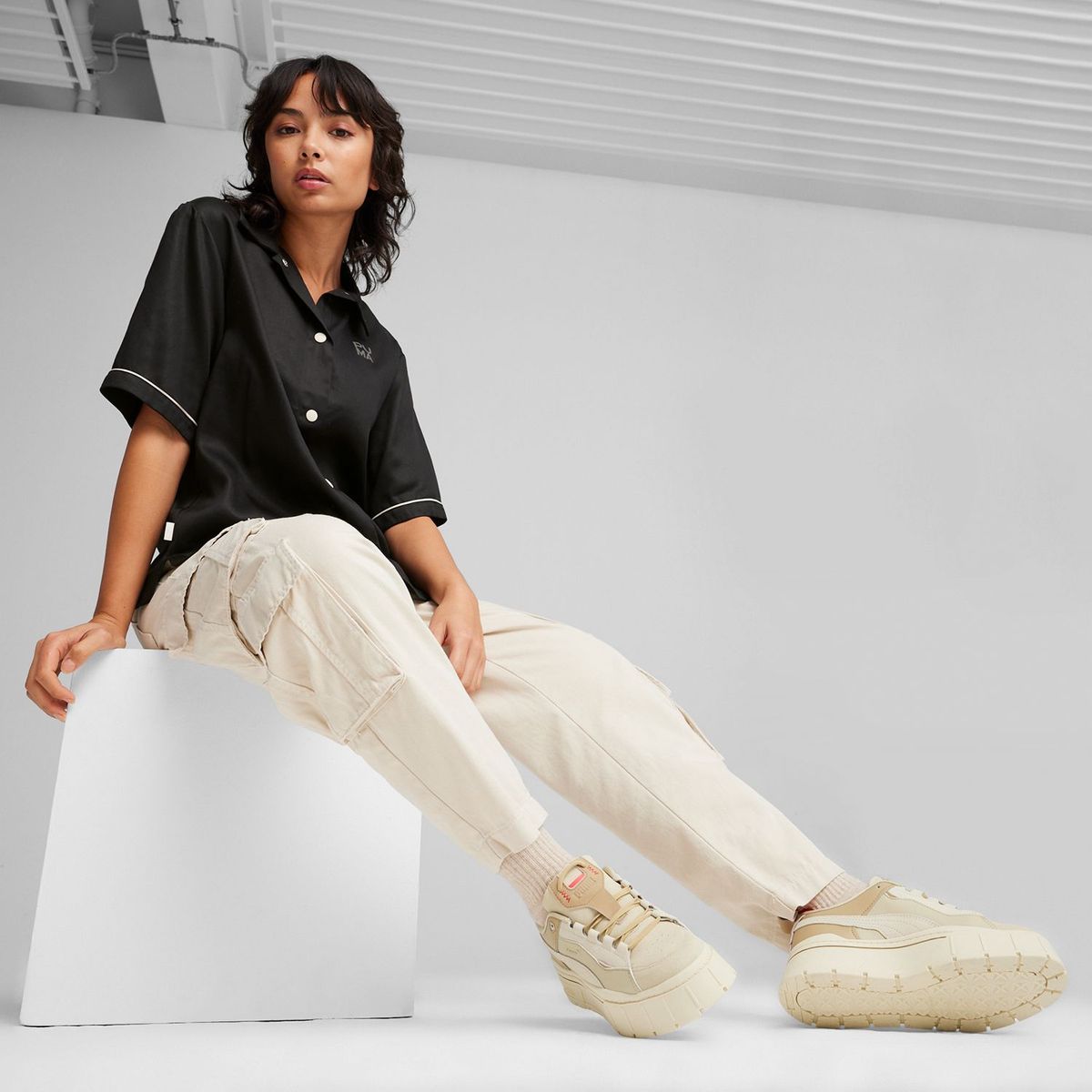 PUMA - Zapatillas Urbanas Mujer Mayze Stack Xpl No Filter Wns